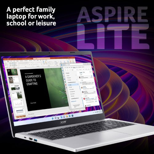 Acer Aspire Lite AL15-61P - 15.6" Full HD, Ryzen 7 8840HS, 16GB, 512GB SSD, Windows 11 Notebook