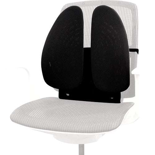 Fellowes Back Support for Office Chair - Back Angel Office Chair Back Support with 7 Height Adjustments - H37.94 x W43.97 x D13.97cm