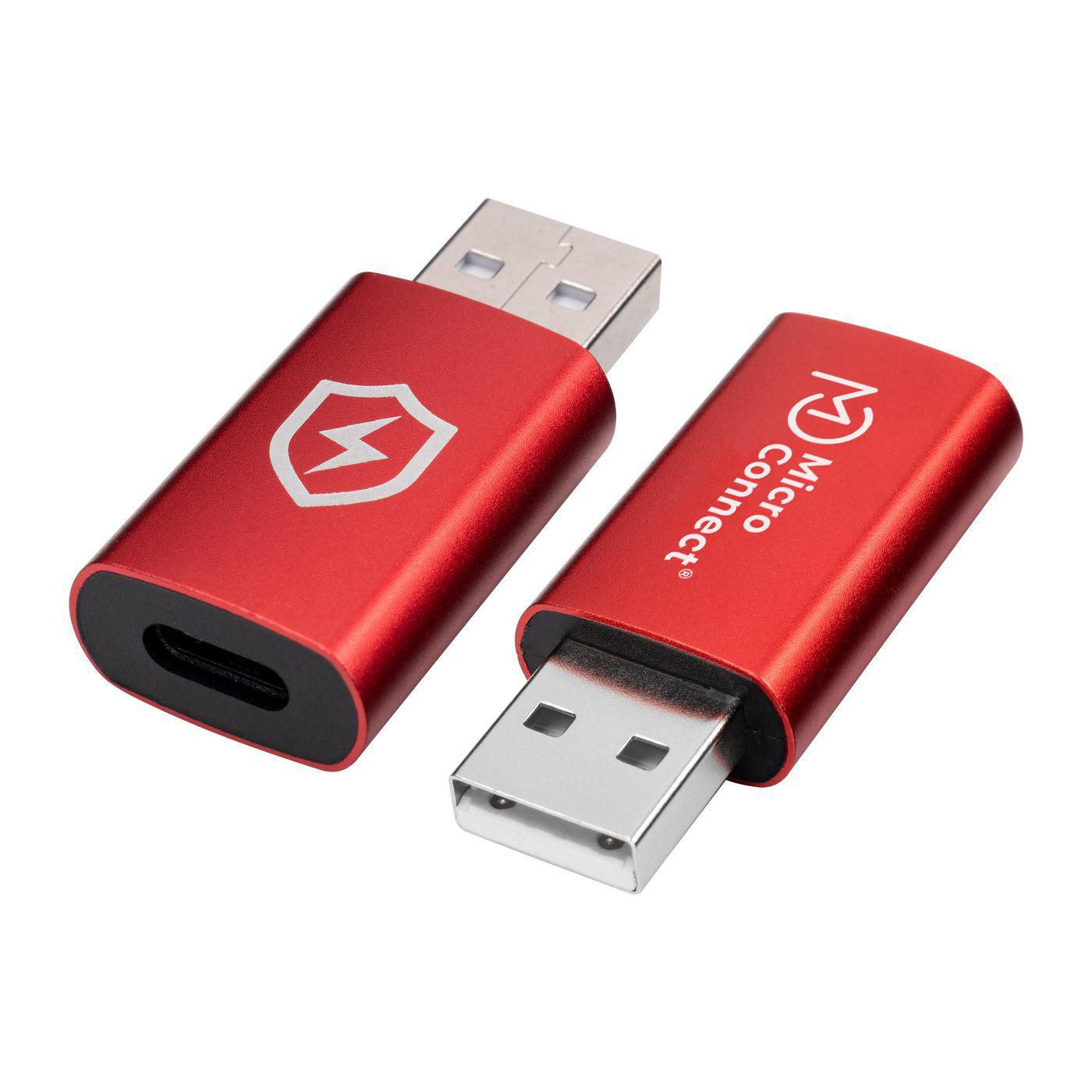 Microconnect MC-ACADAP-SC cable gender changer USB A USB C Red