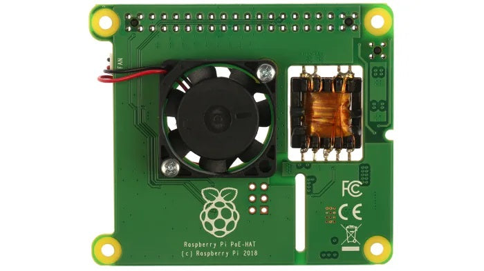 Raspberry Pi PoE HAT Black, Green