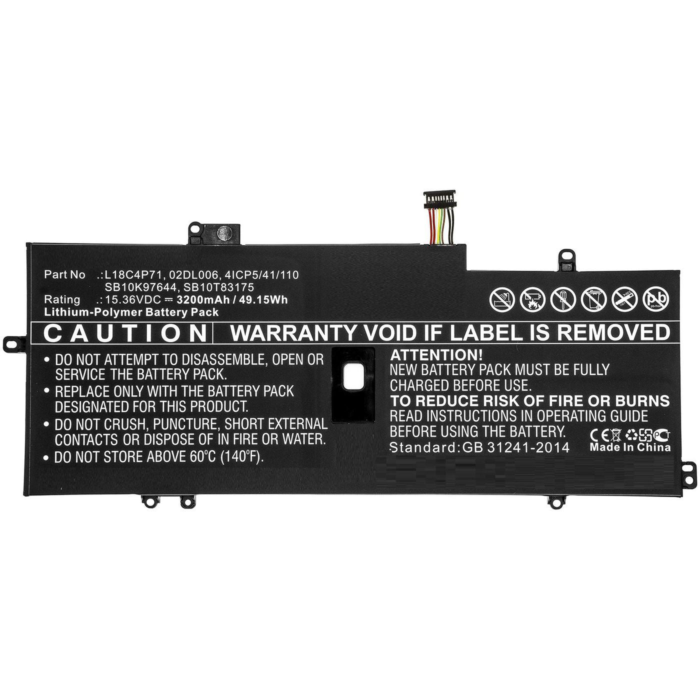 CoreParts MBXLE-BA0282 laptop spare part Battery