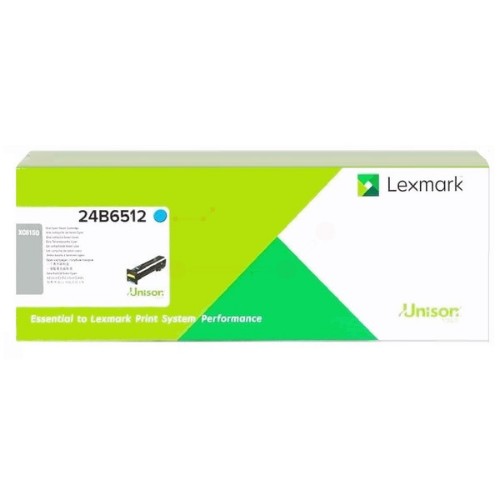 Lexmark 24B6512 Toner cartridge cyan, 50K pages for Lexmark XC 8160