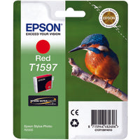Epson C13T15974010/T1597 Ink cartridge red 17ml for Epson Stylus Photo R 2000