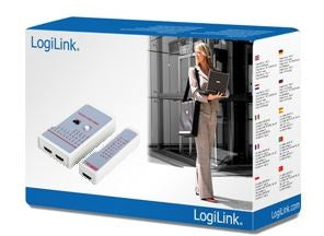 LogiLink WZ0017 network cable tester Purple, White