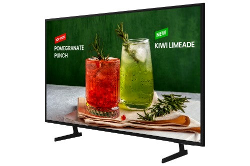 Samsung BE50D-H Digital signage flat panel 127 cm (50") LED Wi-Fi 4K Ultra HD Black Tizen 16/7