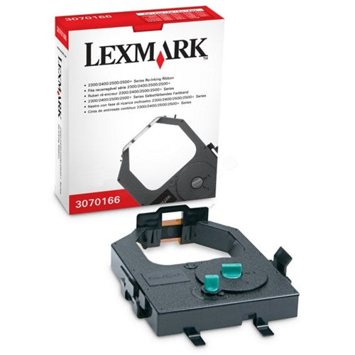 Lexmark 3070166 Nylon with ReInking black, 4,000K characters for Lexmark 2480/2580 Plus