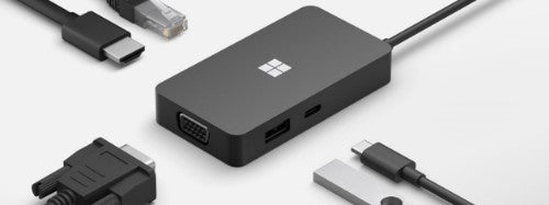 Microsoft 1E4-00003 laptop dock/port replicator Black