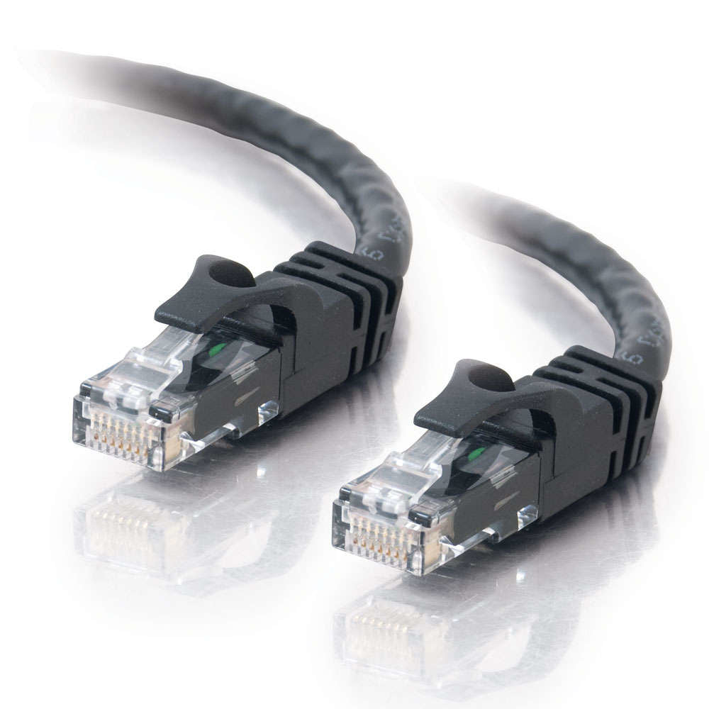 C2G 10m Cat6 Patch Cable networking cable Black U/UTP (UTP)