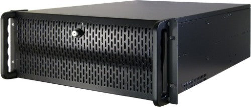 Inter-Tech IPC 4U-4129L Rack Metallic, Silver