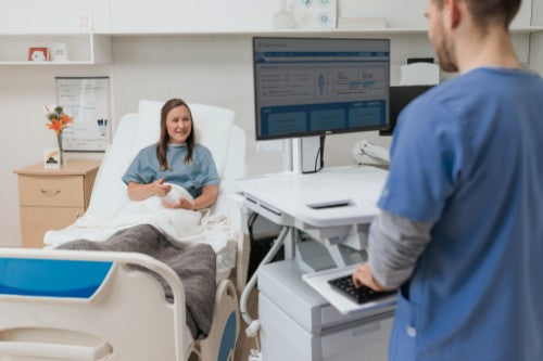 Ergotron StyleView SV42 White Flat panel Multimedia cart