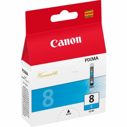 Canon 0621B001/CLI-8C Ink cartridge cyan, 420 pages ISO/IEC 24711 13ml for Canon Pixma IP 3300/4200/6600/MP 960/Pro 9000