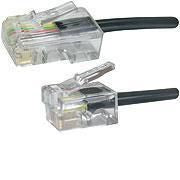 Microconnect MPK455S telephone cable 5 m Black