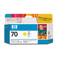 HP C9454A/70 Ink cartridge yellow 130ml for HP DesignJet Z 2100/3100/3200/5200/5400