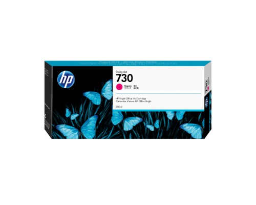 HP P2V69A/730 Ink cartridge magenta 300ml for HP DesignJet T 1600/1700/940