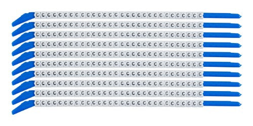 Brady SCN-13-C cable marker Black, White Nylon 300 pc(s)
