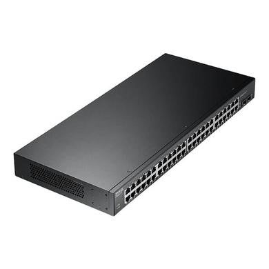 Zyxel GS1900-48HP Managed L2 Gigabit Ethernet (10/100/1000) Power over Ethernet (PoE) 1U Black