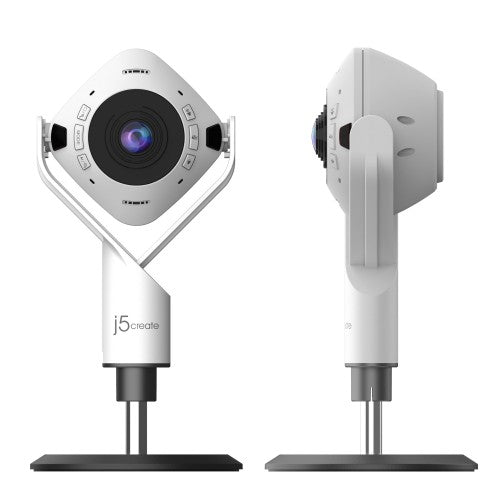 j5create JVU368 360° AI-Powered Webcam with Speakerphone