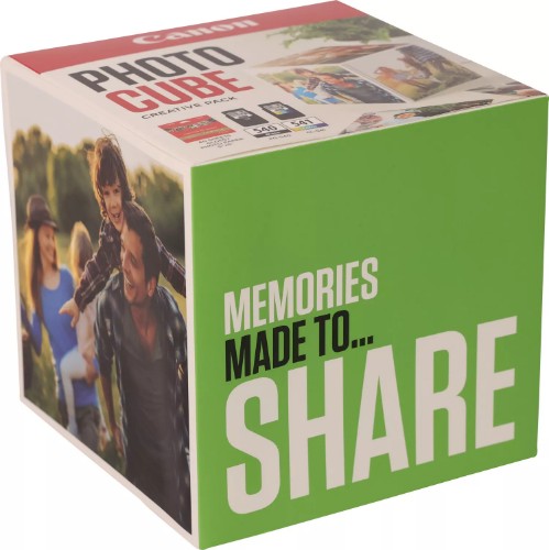 Canon 5225B019/PG-540+CL-541 Printhead cartridge multi pack black / color Cube white green + Photopaper PP-201 13x13cm 40 sheet 180pg+180pg Pack=2 for Canon Pixma MG 2150/MX 370