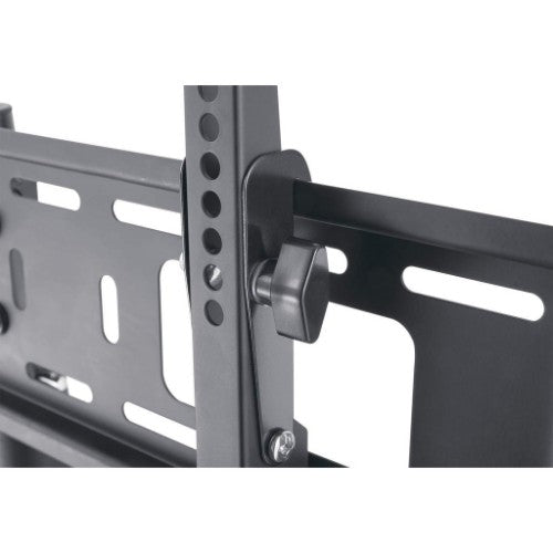 Manhattan Tripod Floor Mount for TV & Monitors, Stand Assembly, For screens: 37" to 65", VESA compatibility: all between 200x200 to 600x400mm - check the dimensions of the four mounting holes on back of screen to ensure it fits, Max 35kg, Black, LFD, Brac