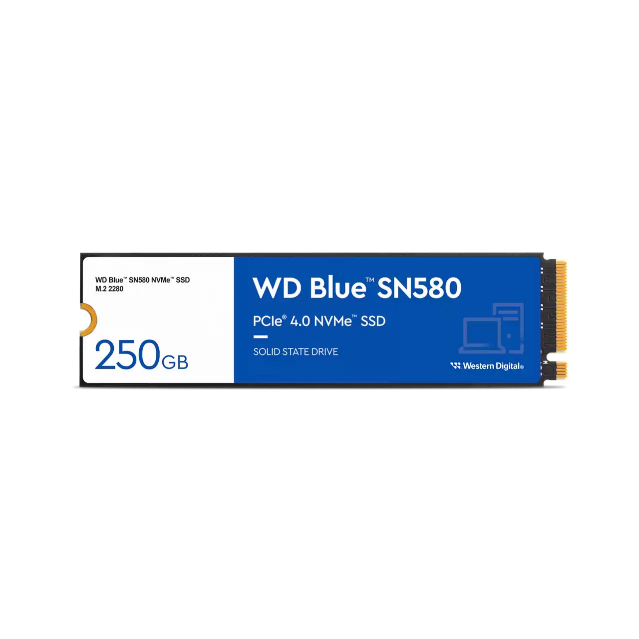 Western Digital Blue SN580 500 GB M.2 PCI Express 4.0 NVMe TLC