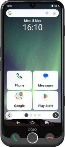 Doro Aurora A30 15.5 cm (6.1") Dual SIM Android 14 4G USB Type-C 6 GB 128 GB 5000 mAh Graphite
