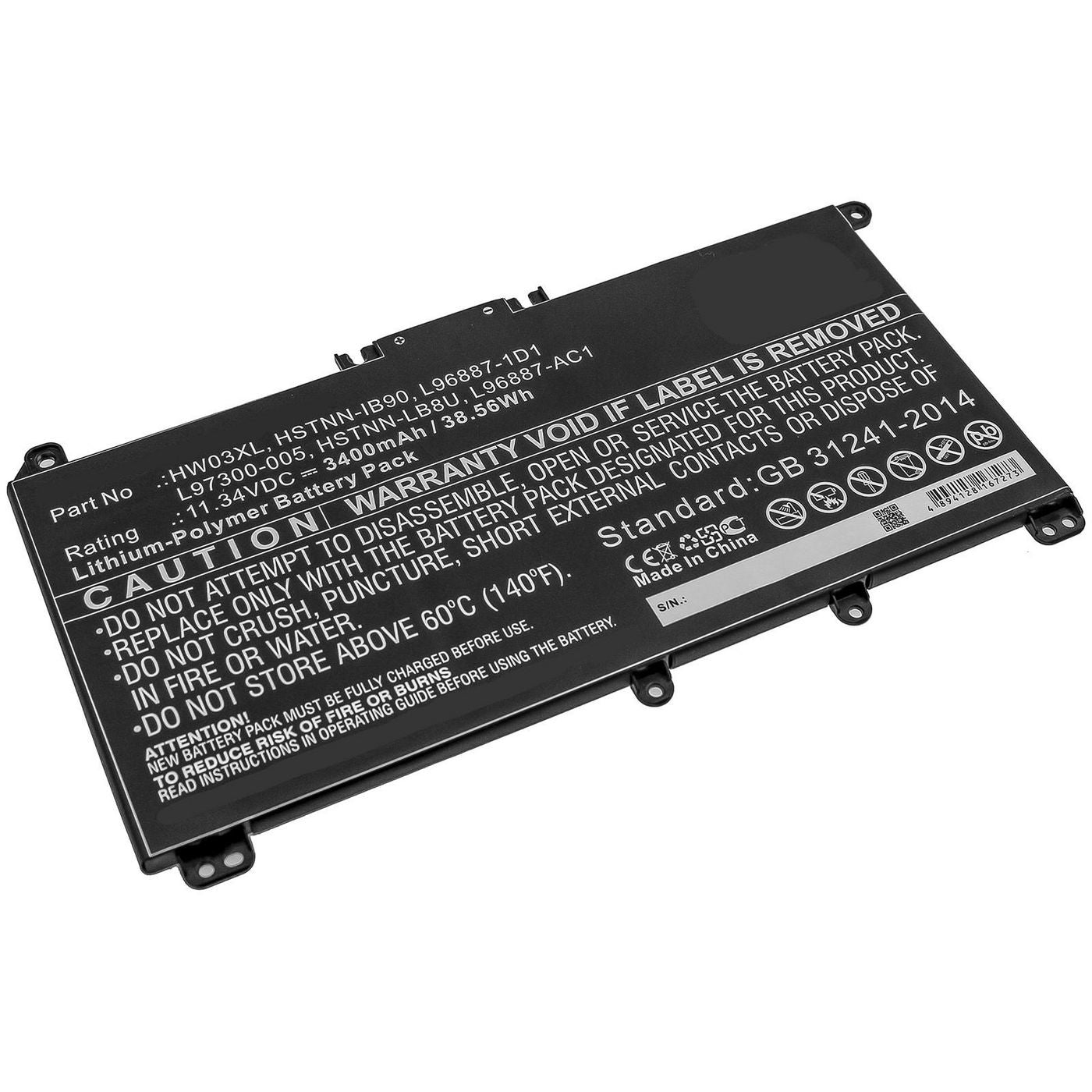 CoreParts MBXHP-BA0282 laptop spare part Battery