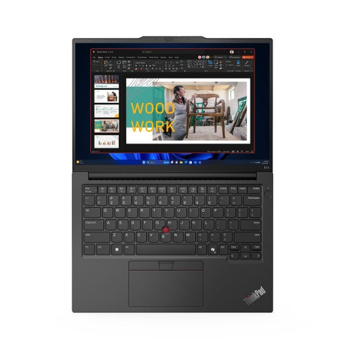 Lenovo ThinkPad E14 Gen 6 (Intel) Intel Core Ultra 7 155H Laptop 35.6 cm (14") WUXGA 16 GB DDR5-SDRAM 512 GB SSD Wi-Fi 6E (802.11ax) Windows 11 Pro English Black