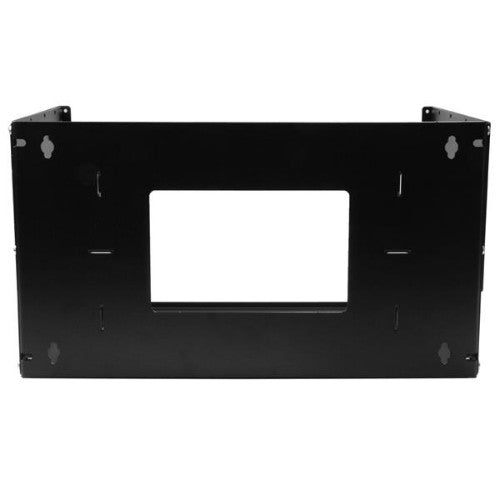StarTech.com Wall-Mount Server Rack with Built-in Shelf - Solid Steel - 4U