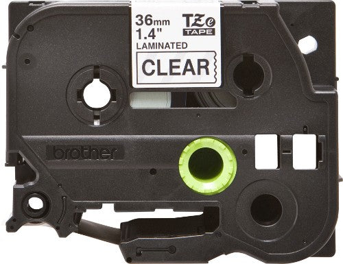 Brother TZE-161 DirectLabel black on Transparent 36mm x 8m for Brother P-Touch TZ 3.5-36mm/HSE/6-36mm