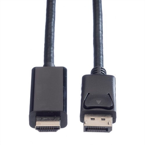 VALUE DisplayPort Cable, DP - UHDTV, M/M, 1 m