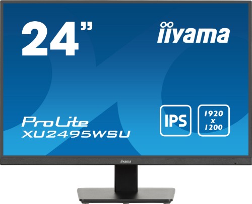 iiyama ProLite XU2495WSU-B7 computer monitor 61 cm (24") 1920 x 1200 pixels Full HD LED Black