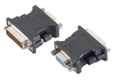 Microconnect MONBG cable gender changer HD15 DVI-I 24+5Pin Black