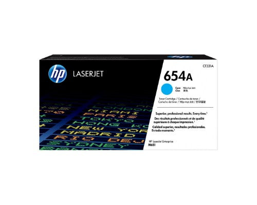 HP CF331A/654A Toner cartridge cyan, 15K pages ISO/IEC 19798 for HP Color LaserJet M 651
