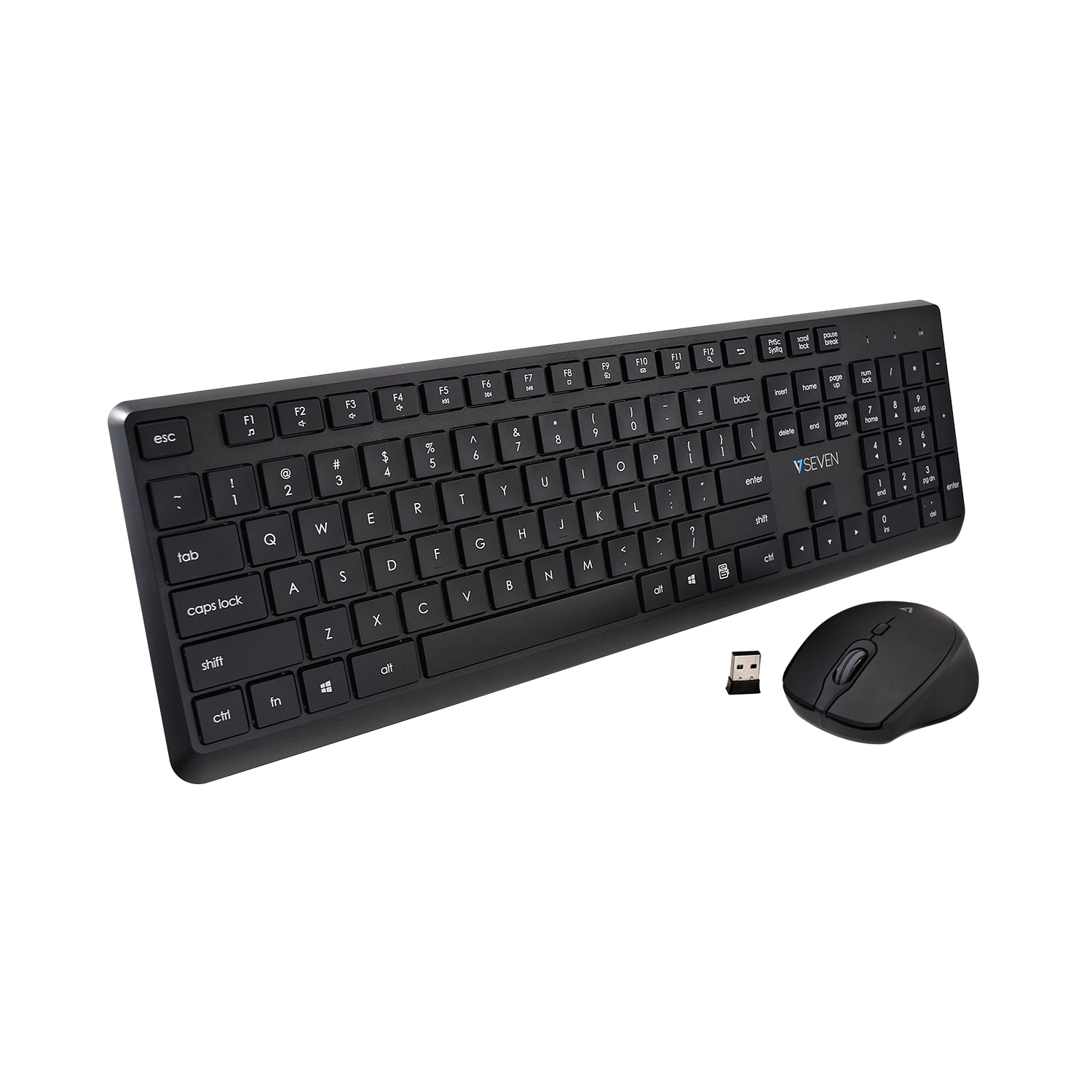 V7 CKW350US Wireless Keyboard and Mouse Combo - US Layout