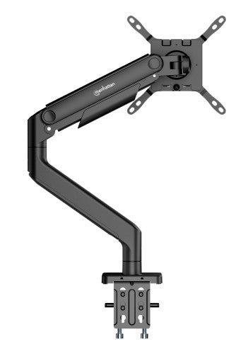 Manhattan Desk Mount for TV & Monitors (Full Motion Spring),For screens 13" to 42",C-Clamp or Grommet Assembly,VESA compatibility:all between 75x75mm to 200x200mm -check the dimensions of the four mounting holes on back of screen to ensure it fits,Max 20k
