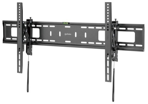 Manhattan Wall Mount With Extension for TV & Monitors (Tiltable Anti Theft), For screens 37" to 100", VESA compatability: all between 200x200mm and 800x400mm - check the dimensions of the four mounting holes on back of screen to ensure it fits, Max 75kg,