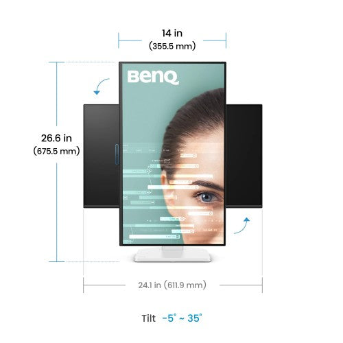 BenQ 27” 1080p FHD Eye-Care Home Office Monitor