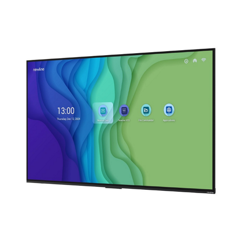 Newline STV+ 65" Digital signage flat panel 165.1 cm (65") LED Wi-Fi 300 cd/m² 4K Ultra HD Black Built-in processor Android 24/7