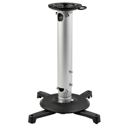 StarTech.com Universal Ceiling Projector Mount - Heavy Duty Height Adjustable/Extendable Pole Mount 5-22.7" from Ceiling - 33lb (15kg) - Tilt/Rotate - Hanging Projector Mount w/ Bracket