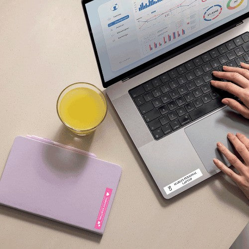 Brother BTAG-231 DirectLabel-etikettes black on white 12mm x 4m for Brother Btag 12mm