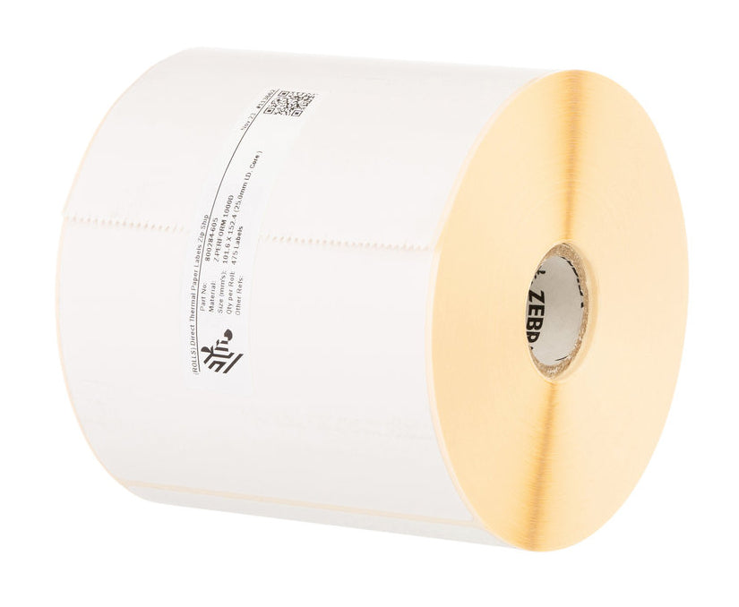 Zebra 800284-605 Etikettes 102mm x 152mm 12 x 475 Etik. Pack=12 for Zebra TT 108mm