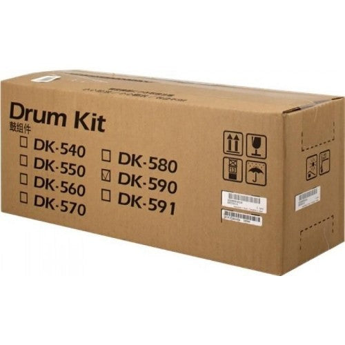 Kyocera 302KV93014/DK-590 Drum kit, 200K pages ISO/IEC 19798 for FS-C 2026 MFP/ MFP plus/ 2126 MFP/ MFP plus/ 5250 DN