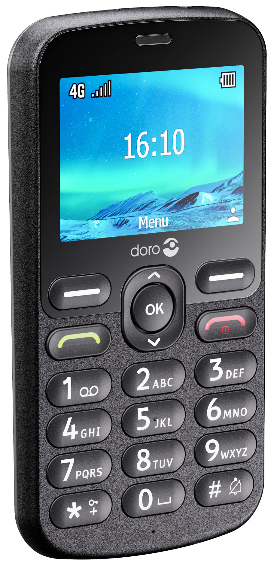 Doro 1880 6.1 cm (2.4") 113.7 g Black Entry-level phone