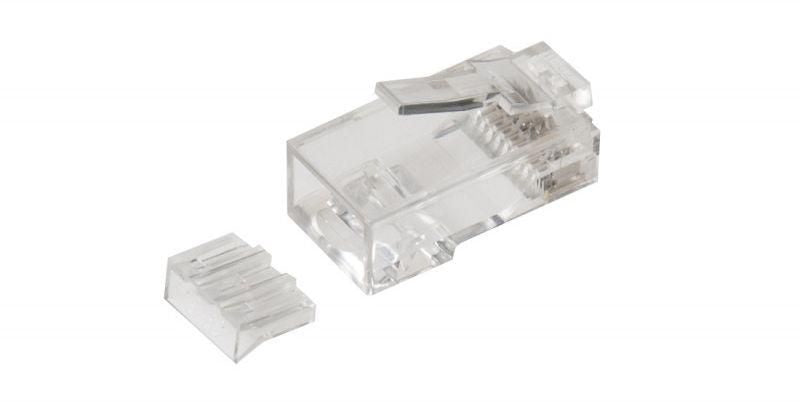 Lanview LVN125418 wire connector RJ45 Transparent