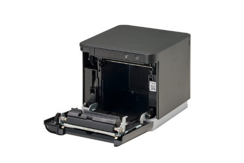 Star Micronics MCP31CBI BK E+U, mPOS Receipt Printer - 400mm/s Direct Thermal, 58/80mm paper width, Bluetooth, USB-C with Power Delivery for iOS / Android, Ethernet LAN, USB-A peripheral hub, CloudPRNT Next, Black Case, EU UK, 24VDC PS included