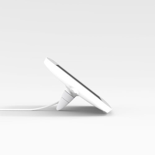 Bouncepad Lounge | Apple iPad 8th Gen 10.2 (2020) | White | Exposed Front Camera and Home Button |