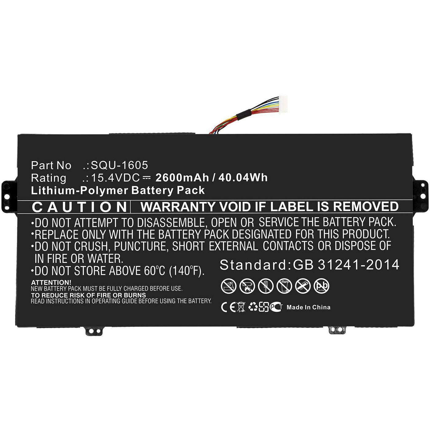 CoreParts MBXAC-BA0097 laptop spare part Battery