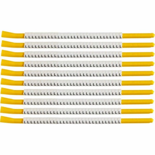 Brady SCN-18-L cable marker Black, White Nylon 300 pc(s)