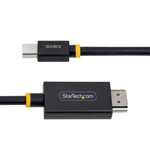 StarTech.com 2M-MDP-HDMI2-4K60 video cable adapter Mini DisplayPort HDMI Type A (Standard) Black