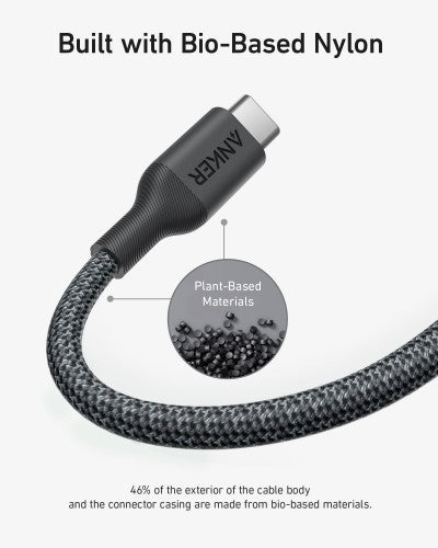Anker A80F1HV1 USB cable 1.82 m USB C Black, Grey